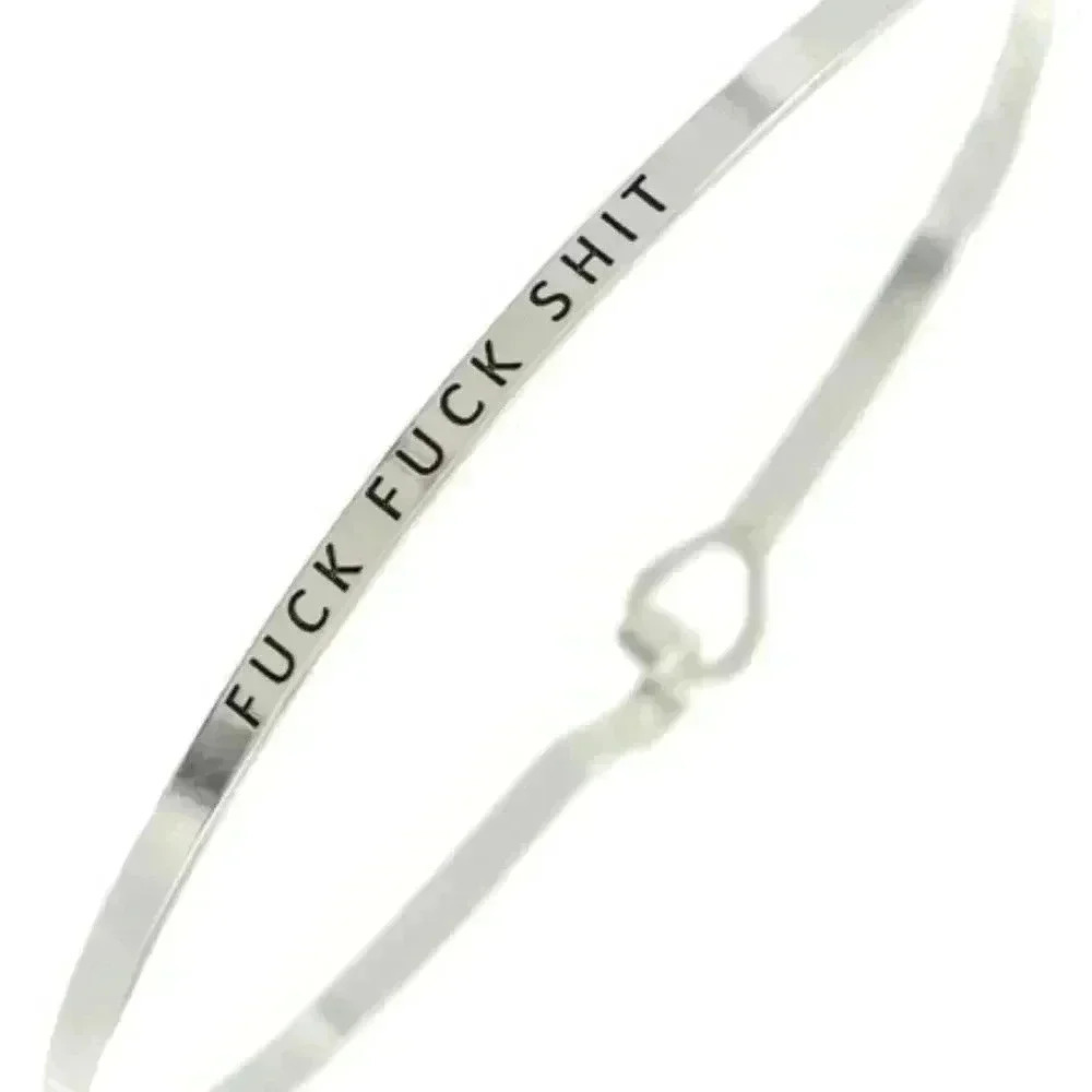 Fxxk Fxxk Shit Bracelet
